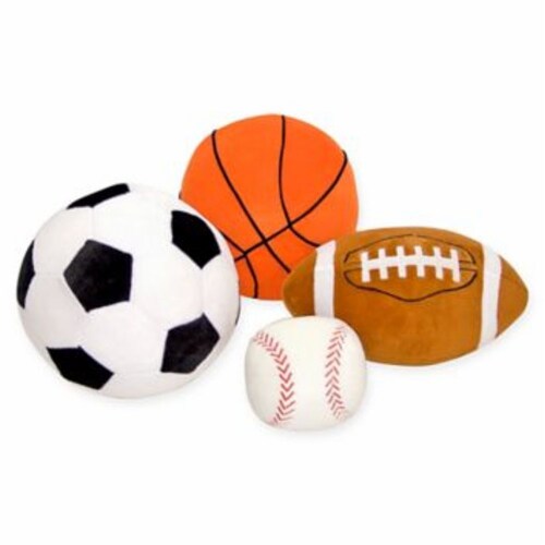 Melissa & Doug® Sports Throw Pillows Perspective: front