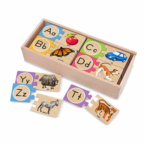 Self-Correcting Letter Jigsaw Puzzles Perspective: front