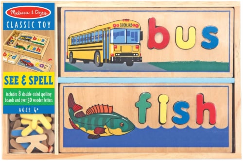 Melissa and best sale doug wooden letters