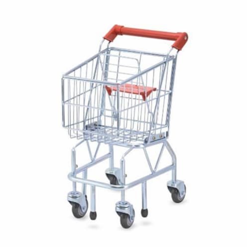 Melissa & Doug® Metal Shopping Cart Perspective: front