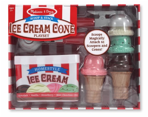 Melissa And Doug® Scoop And Stack Ice Cream Cone Playset 1 Ct Food 4 Less