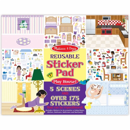 Melissa & Doug® Play House! Reusable Sticker Pad, 1 ct - Kroger