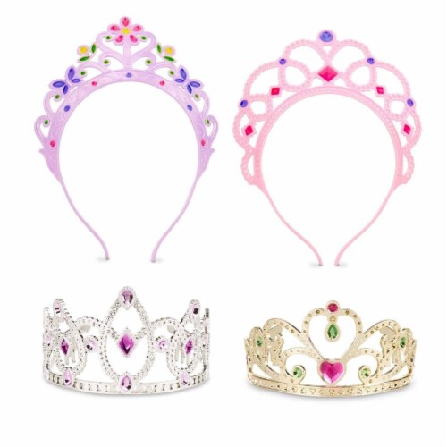 Melissa And Doug Dress Up Tiaras Role Play Collection Perspective: front