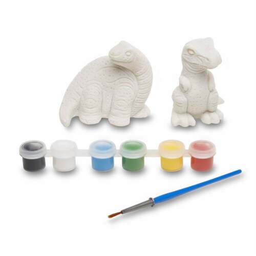 Melissa & Doug® Created By Me Dinosaur Figurines Craft Kit Perspective: front