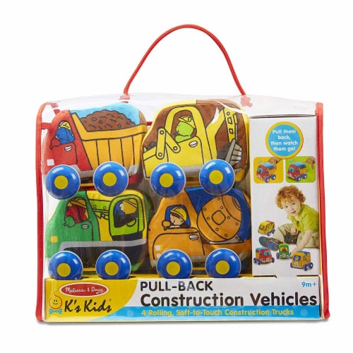 Melissa And Doug K s Kids Pull Back Construction Vehicles Play Set 1 Unit Gerbes Super Markets