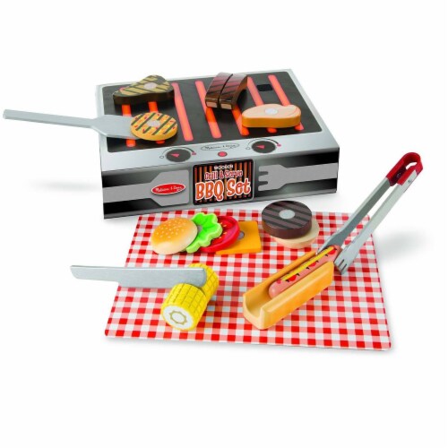 Melissa & Doug - Grill & Serve BBQ Set