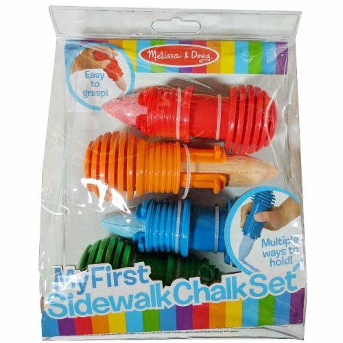 Melissa And Doug My First Sidewalk Chalk Set Perspective: front