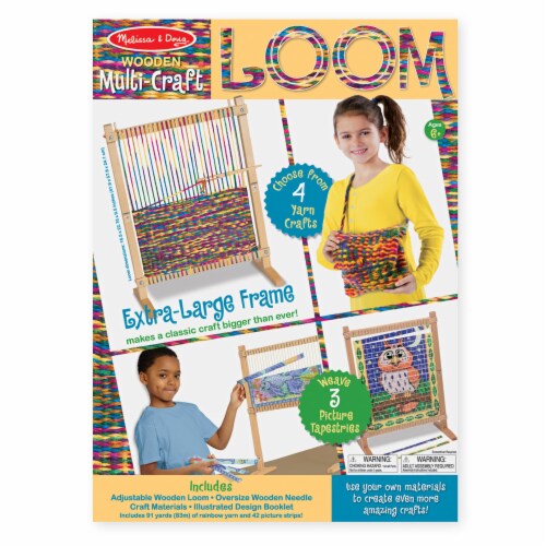 Melissa & Doug® Wooden Multi-Craft Loom, 1 ct - King Soopers