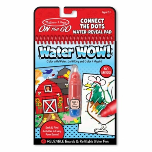 Melissa & Doug Water Wow Connect the Dots Perspective: front