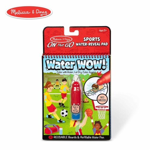 Melissa And Doug Water Wow On The Go Sports Pad Perspective: front