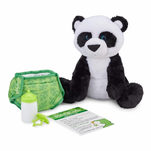 Melissa And Doug Feed Change Comfort Baby Panda 9 Inch Plush Figure 30453 1 Unit Harris Teeter