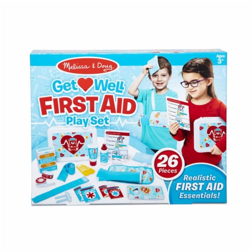 Melissa & Doug LCI30601 Get Well First Aid Play Set Perspective: front