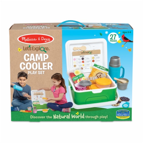 Melissa & Doug® Let's Explore Camp Cooler Play Set, 27 pc - Kroger