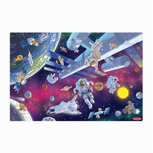 Melissa and doug space puzzle on sale