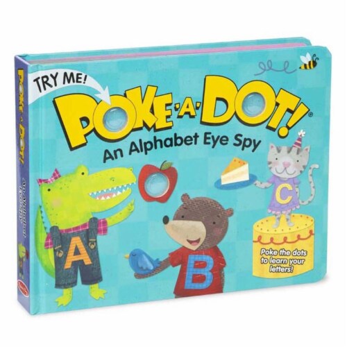 Melissa & Doug LCI31346 Poke A Dot An Alphabet Eye Spy Perspective: front