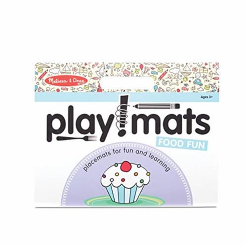 Melissa & Doug 270136 Food Fun Playmats Perspective: front