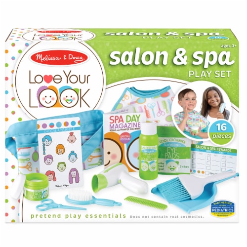 Melissa & Doug® Salon and Spa Play Set Perspective: front