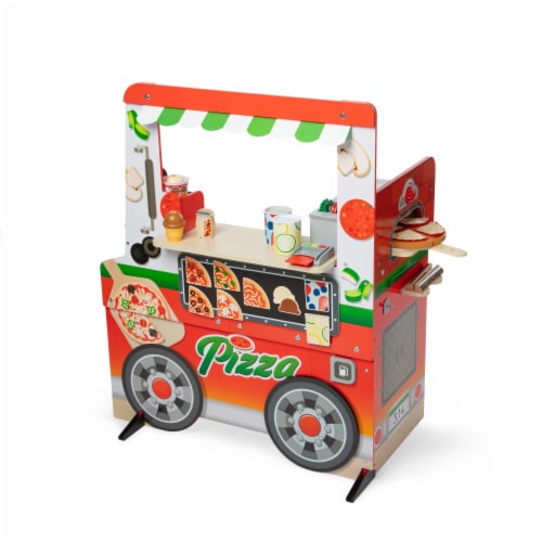 Melissa & Doug® Pizza Food Truck Center Perspective: front
