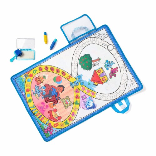 Melissa & Doug Blues Clues Water Wow Mat Perspective: front