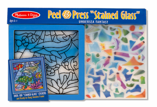 Melissa and doug stained glass outlet