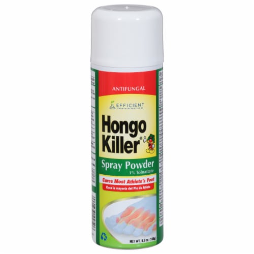 Hongo Killer Antifungal Foot Spray Powder Perspective: front