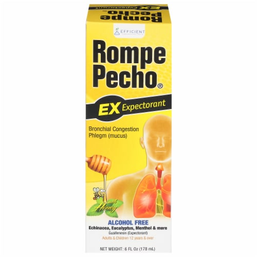 Rompe Pecho Cough Syrup Perspective: front