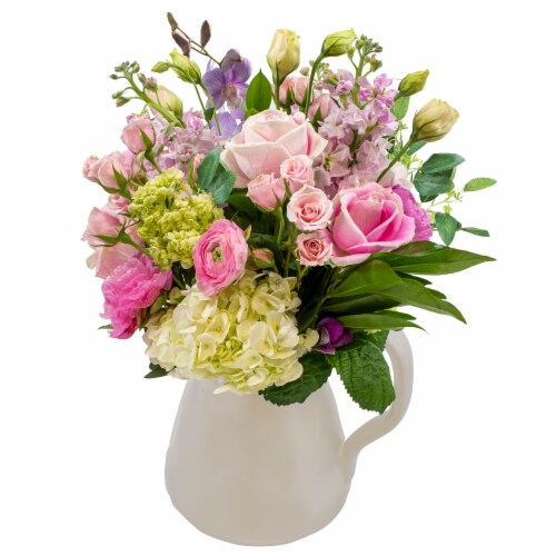 Perfect Mom Floral Vase Arrangement Perspective: front