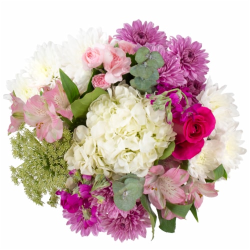Vase Bag Bouquet Perspective: front