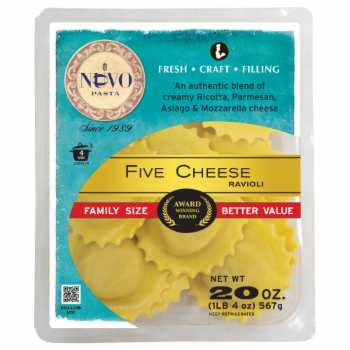 Nuovo Pasta Five Cheese Ravioli, 20 oz - Harris Teeter Nuovo Pasta Five Cheese Ravioli, 20 oz - Harris Teeter
