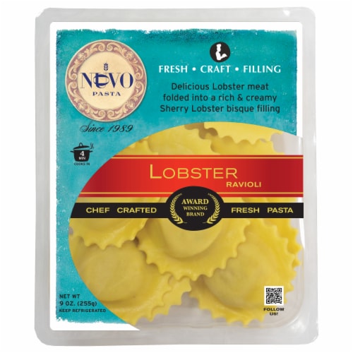 Nuovo Pasta Lobster Ravioli Perspective: front