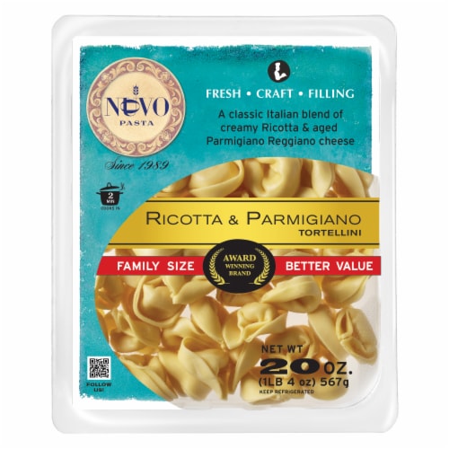 Nuovo Pasta Ricotta & Parmigiano Tortellini Perspective: front