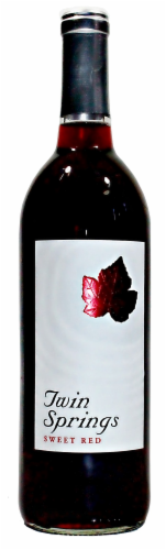 Twin Springs Sweet Texas Red Wine Perspective: front