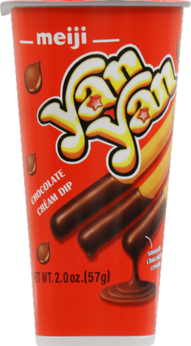 Meiji Yan Yan Chocolate Cream Dip Perspective: front