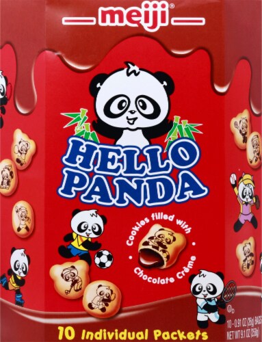 Meiji Hello Panda with Choco Cream Perspective: front