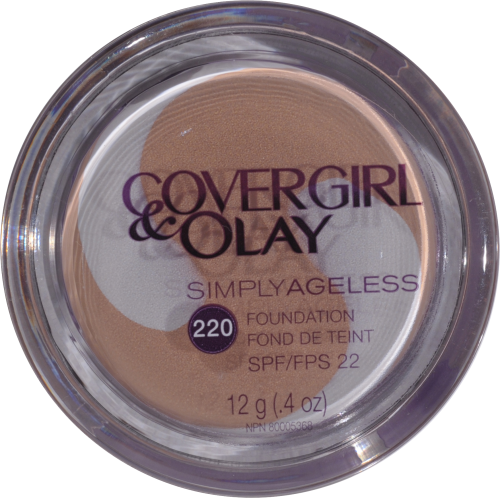 CoverGirl & Olay Simply Ageless Creamy Natural Foundation Perspective: front
