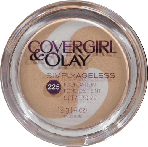 CoverGirl & Olay Simply Ageless Buff Beige Foundation Perspective: front