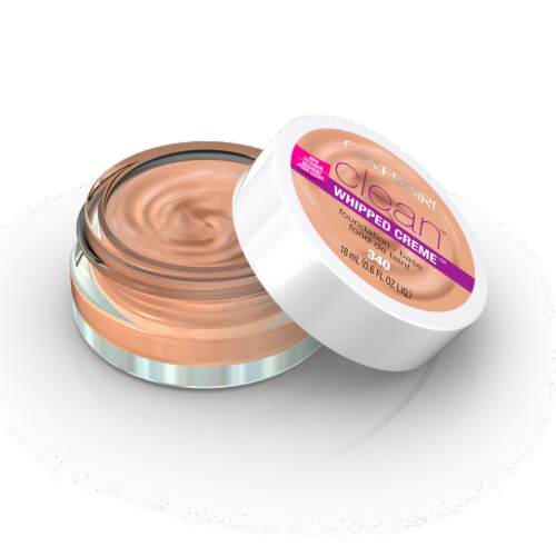 Covergirl Clean Whipped Creme Natural Beige Foundation Perspective: front