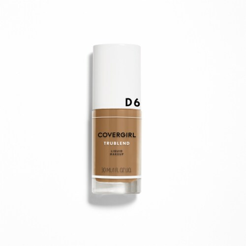 CoverGirl TruBlend Toasted Almond Liquid Makeup D6 Perspective: front