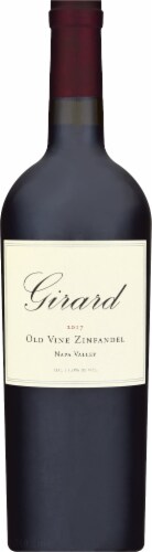 Girard Winery Zinfandel Old Vine Napa Valley Red Wine Perspective: front