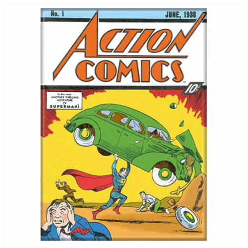 Ata-Boy Action Comics Superman And Car Magnet, 1 Unit - Kroger