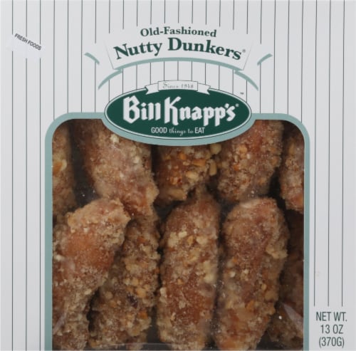 Bill Knapp's® Nutty Dunkers® Donuts Perspective: front