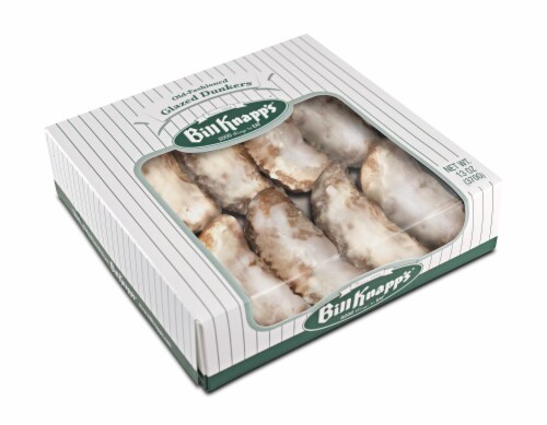 Bill Knapp's Old-Fashioned Glazed Dunkers Donuts Perspective: front