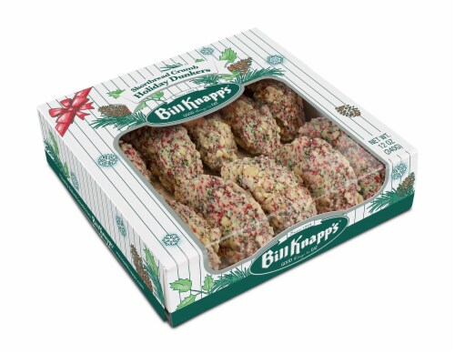 Bill Knapp’s Shortbread Crumb Holiday Dunkers Perspective: front