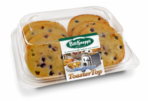 Bill Knapp's Blueberry Toaster Tops Perspective: front