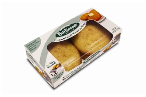 Bill Knapp's® Cornbread Toaster Tops 4 Count Perspective: front