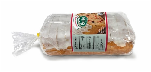 Bill Knapp's Old-Fashioned Cranberry-Cherry Iced Bread Perspective: front