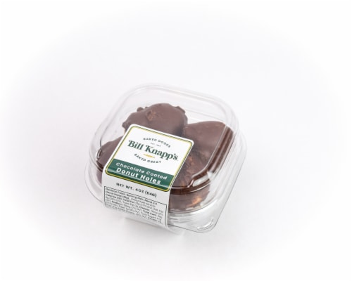 Bill Knapp's® Chocolate Coated Donut Hole Cups Perspective: front