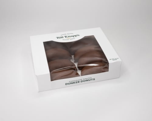 Bill Knapp's® Chocolate Dunker Donuts Perspective: front