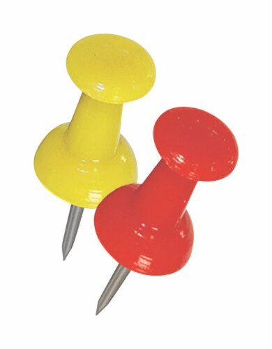 Hillman Red Push Pins 16 pk Hillman Red Push Pins 16 pk