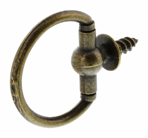 Hillman AnchorWire Antique Round Ring Hanger 2 pk Hillman AnchorWire Antique Round Ring Hanger 2 pk